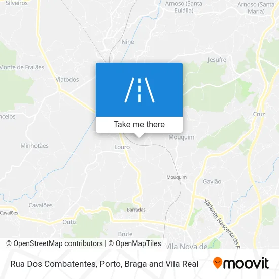 Rua Dos Combatentes map