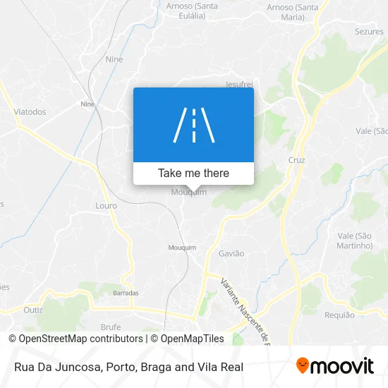 Rua Da Juncosa map