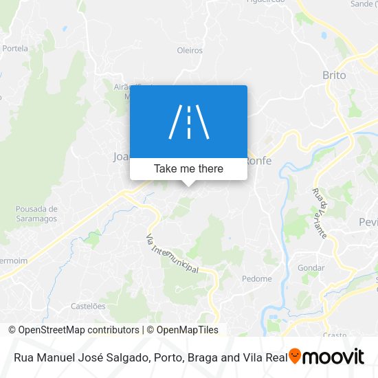 Rua Manuel José Salgado map
