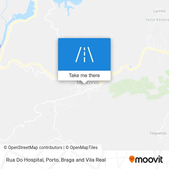 Rua Do Hospital map