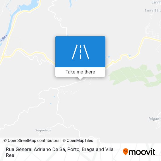 Rua General Adriano De Sá mapa
