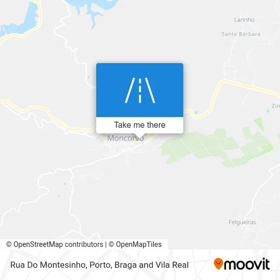 Rua Do Montesinho map