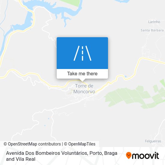 Avenida Dos Bombeiros Voluntários map