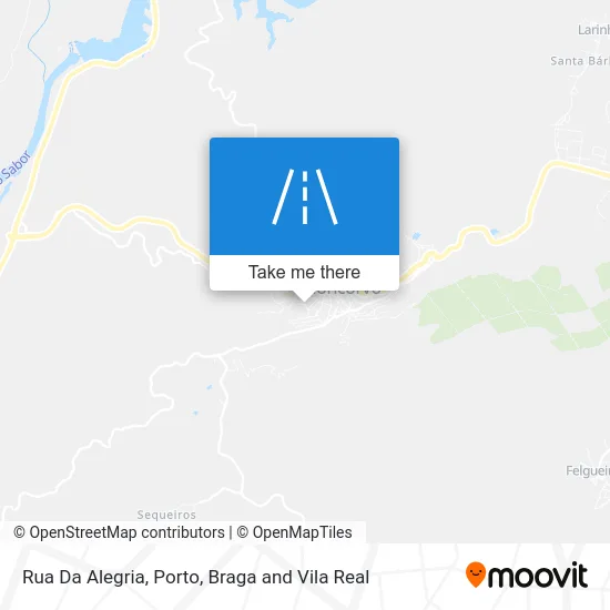 Rua Da Alegria map