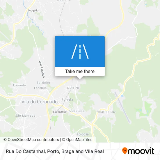 Rua Do Castanhal map