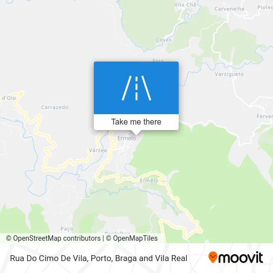 Rua Do Cimo De Vila map