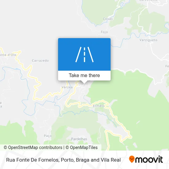 Rua Fonte De Fornelos map