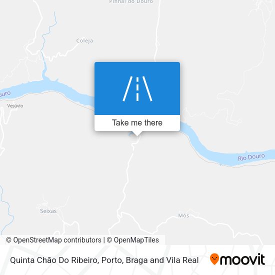 Quinta Chão Do Ribeiro mapa