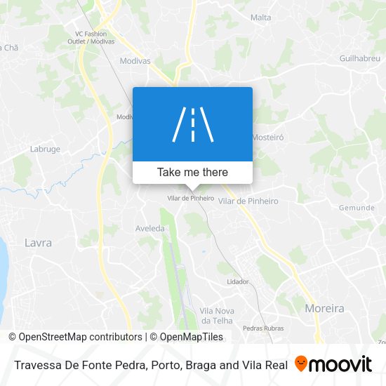 Travessa De Fonte Pedra map