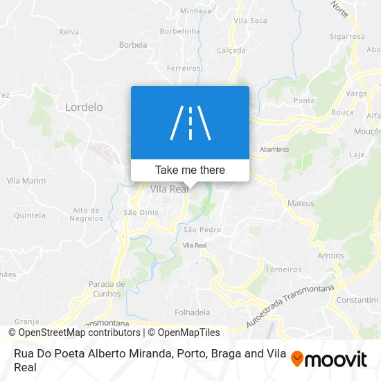 Rua Do Poeta Alberto Miranda map