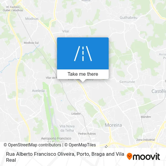 Rua Alberto Francisco Oliveira map