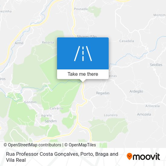 Rua Professor Costa Gonçalves map