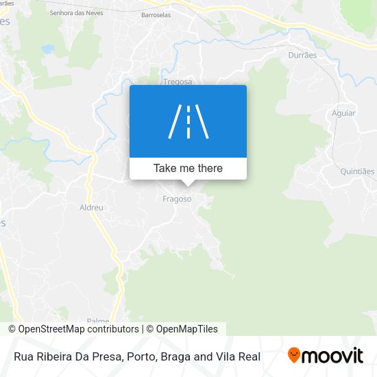 Rua Ribeira Da Presa mapa
