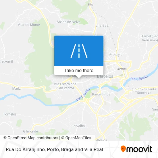 Rua Do Arranjinho map