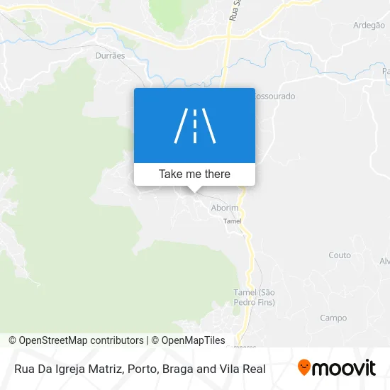 Rua Da Igreja Matriz map