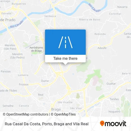Rua Casal Da Costa map