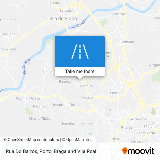 Rua Do Barros map