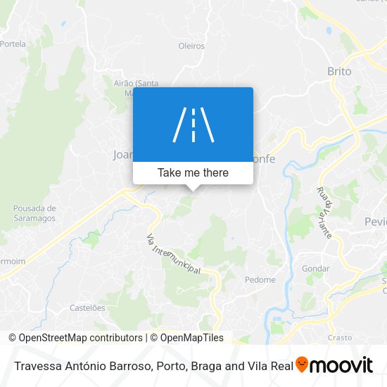 Travessa António Barroso map