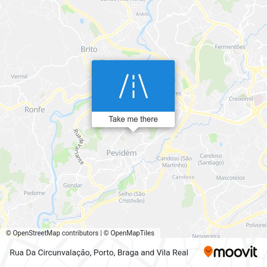 Rua Da Circunvalação map