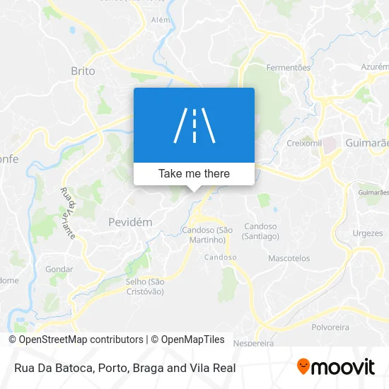 Rua Da Batoca map