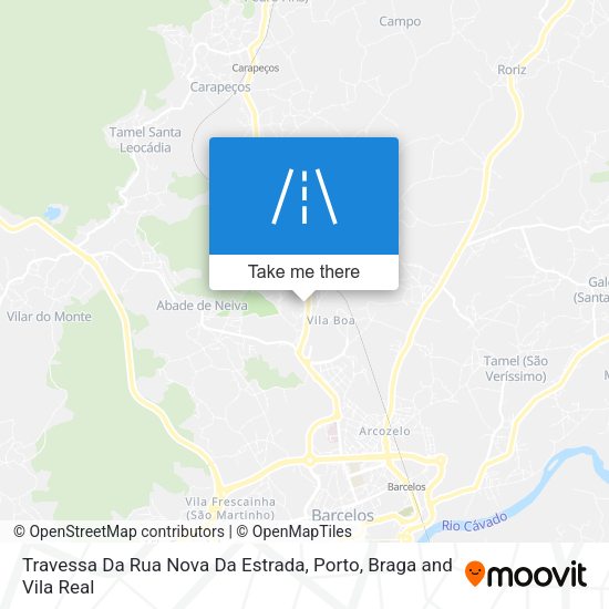Travessa Da Rua Nova Da Estrada map