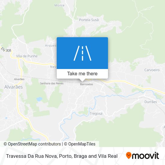 Travessa Da Rua Nova mapa