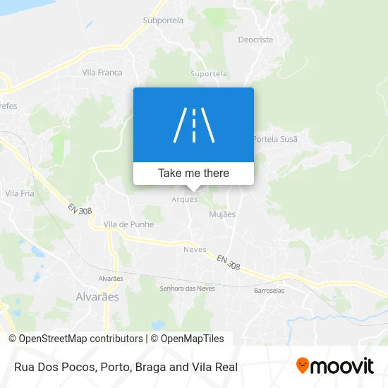 Rua Dos Pocos map