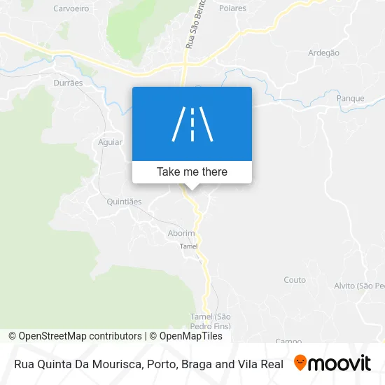 Rua Quinta Da Mourisca map