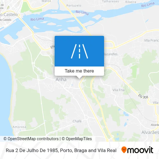 Rua 2 De Julho De 1985 map