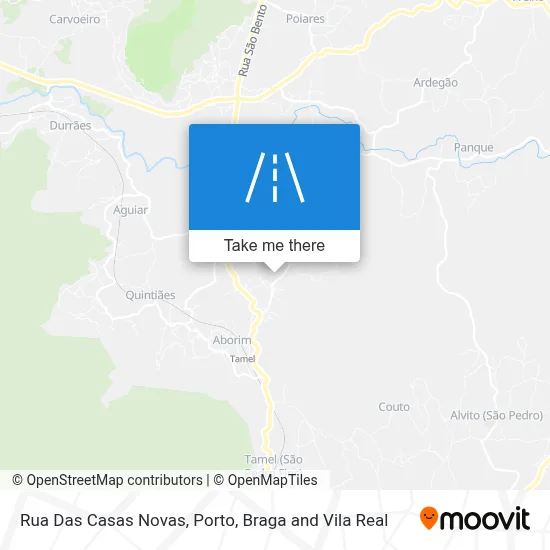 Rua Das Casas Novas map