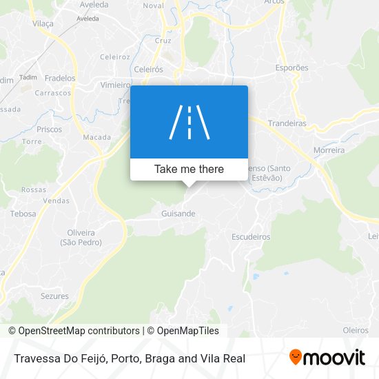 Travessa Do Feijó mapa