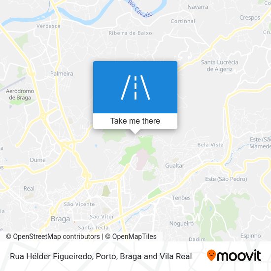 Rua Hélder Figueiredo mapa