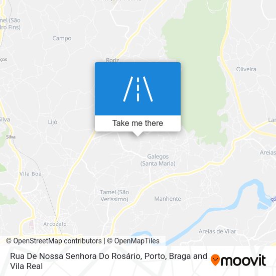 Rua De Nossa Senhora Do Rosário map