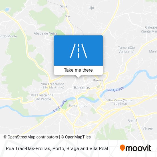 Rua Trás-Das-Freiras map