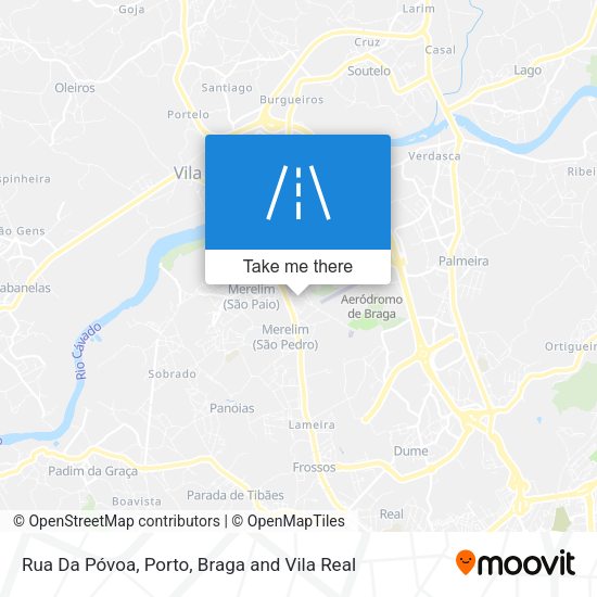Rua Da Póvoa mapa