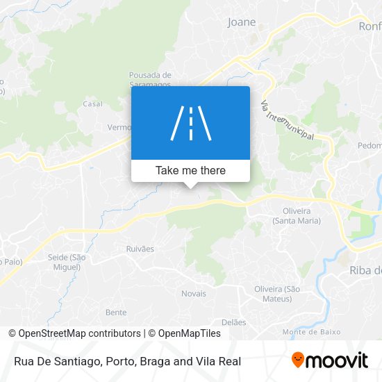 Rua De Santiago map