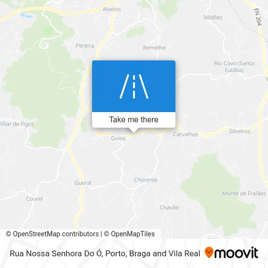 Rua Nossa Senhora Do Ó map