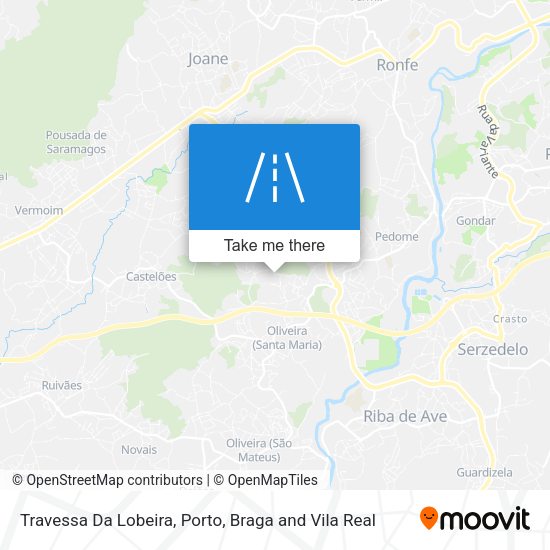 Travessa Da Lobeira mapa