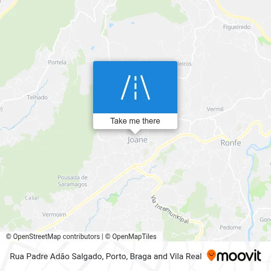 Rua Padre Adão Salgado map