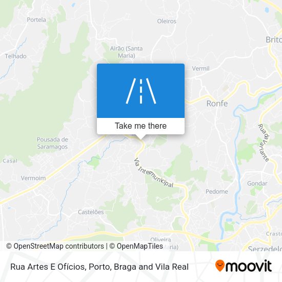 Rua Artes E Ofícios map