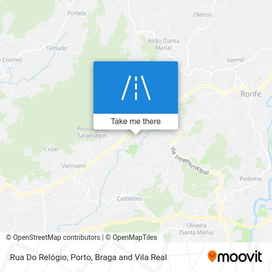 Rua Do Relógio map