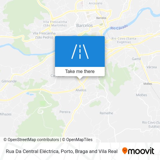 Rua Da Central Eléctrica map