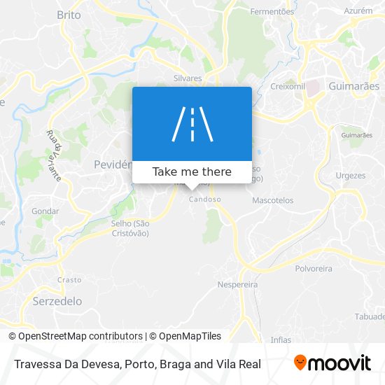 Travessa Da Devesa mapa