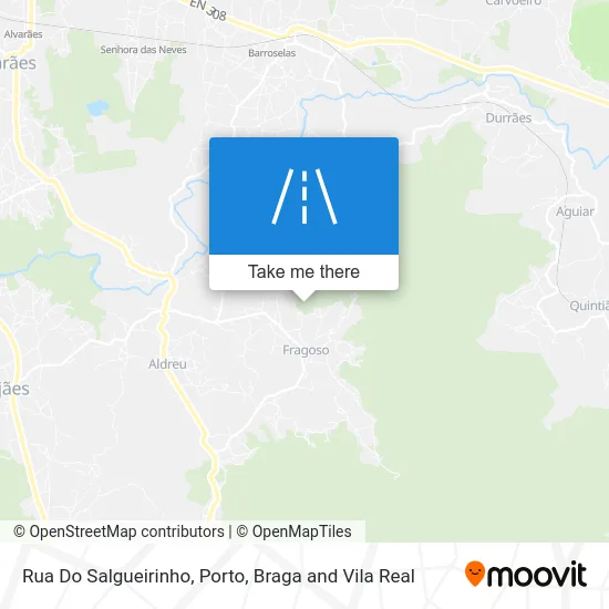 Rua Do Salgueirinho map