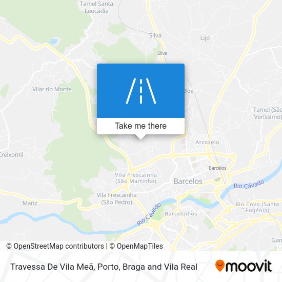 Travessa De Vila Meã map