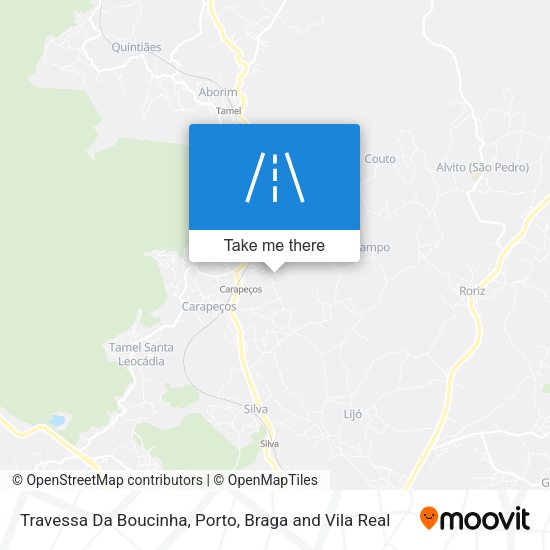 Travessa Da Boucinha mapa
