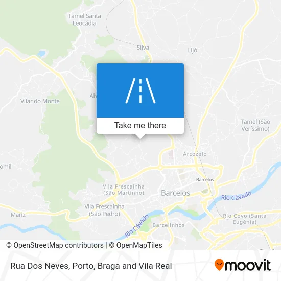 Rua Dos Neves map