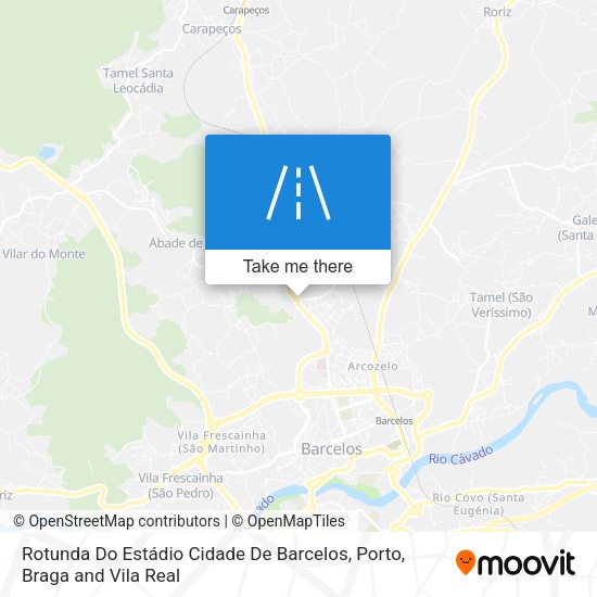 Rotunda Do Estádio Cidade De Barcelos map