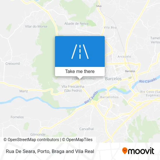 Rua De Seara map