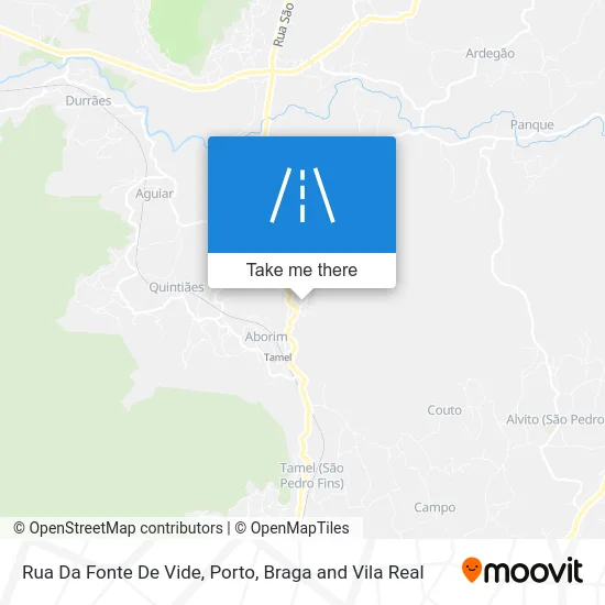 Rua Da Fonte De Vide map